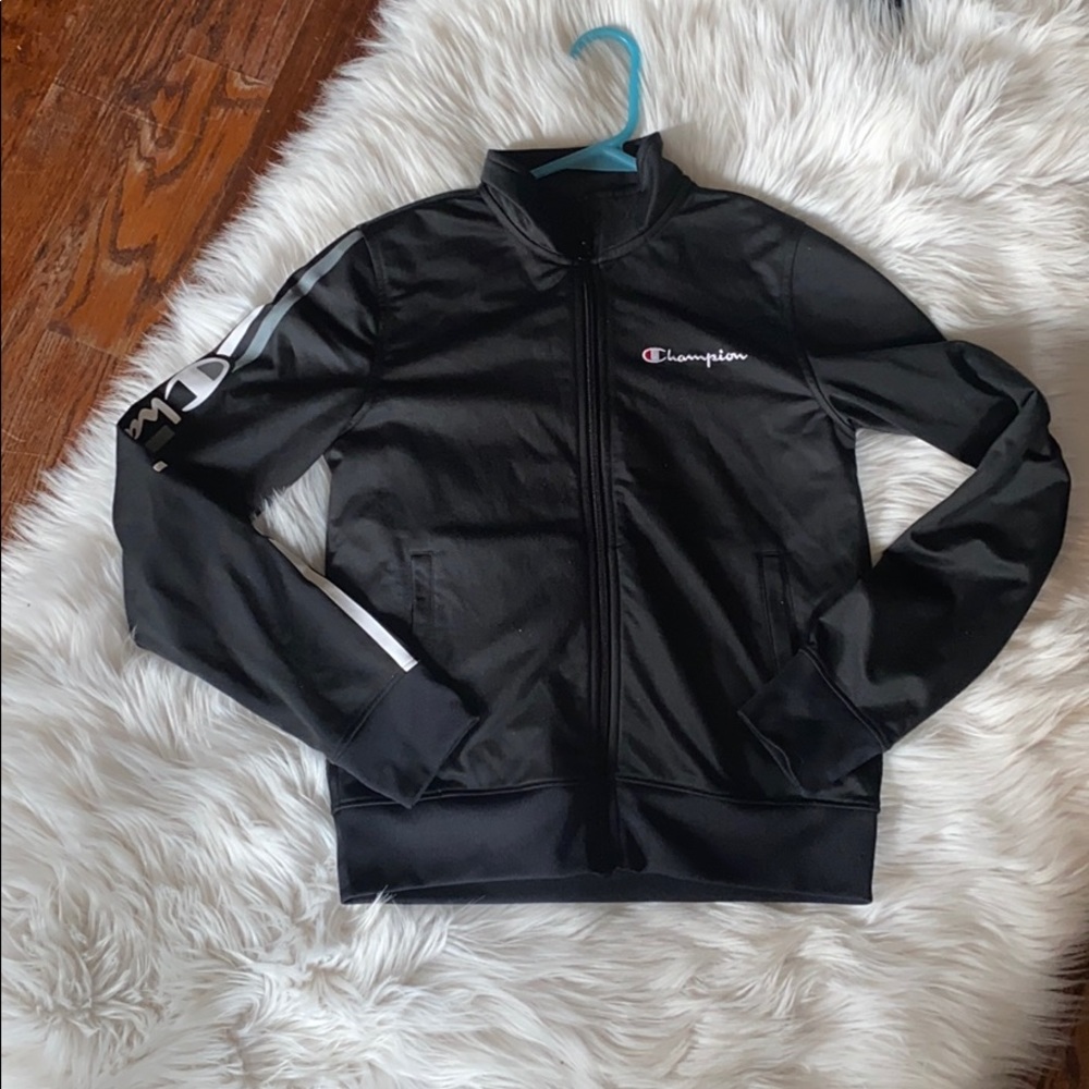 Champion zip up hoodie boys